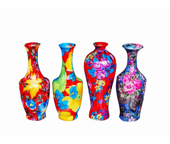 Colour Glaze Porcelain Vase Set